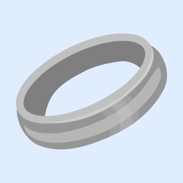 Custom wedding ring - Image 4